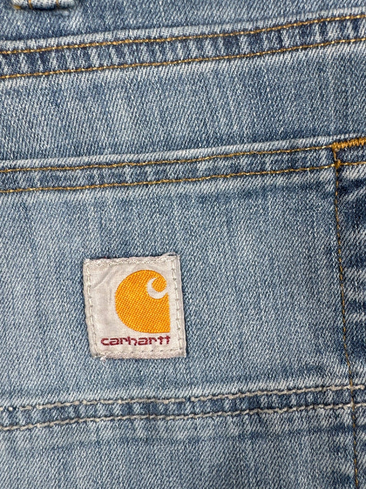 Carhartt Relaxed Fit Light Blue Denim Jeans W34 L32