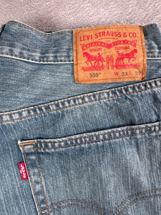 Levi's 559 Relaxed Fit Men's Jeans W33 L32