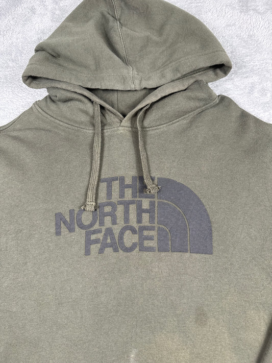 The North Face Men's Khaki Hoodie Sweatshirt Size L