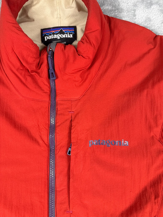 Vintage Patagonia Red Insulated Jacket with Zip Pocket Large
