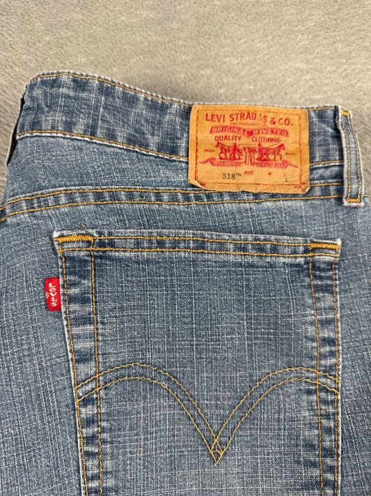 Levi's 518 Superlow Stretch Boot Cut Jeans W34 L34