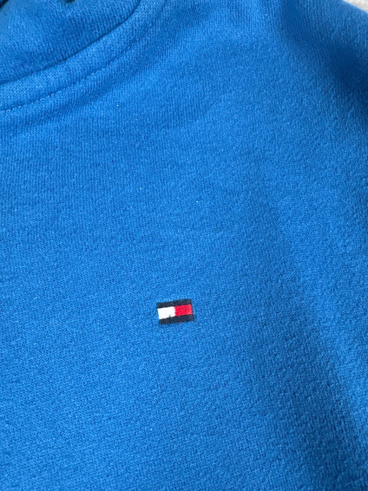 Tommy Hilfiger Boys Blue Zip-Up Hoodie Size L (Age 16-18)