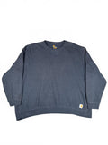 Vintage Carhartt Original Fit 4XL Navy Blue Sweatshirt