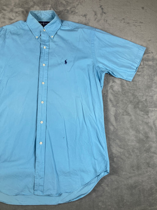 Ralph Lauren Blake Light Blue Short Sleeve Shirt Size S