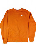 Nike Orange Crewneck Sweatshirt Size S
