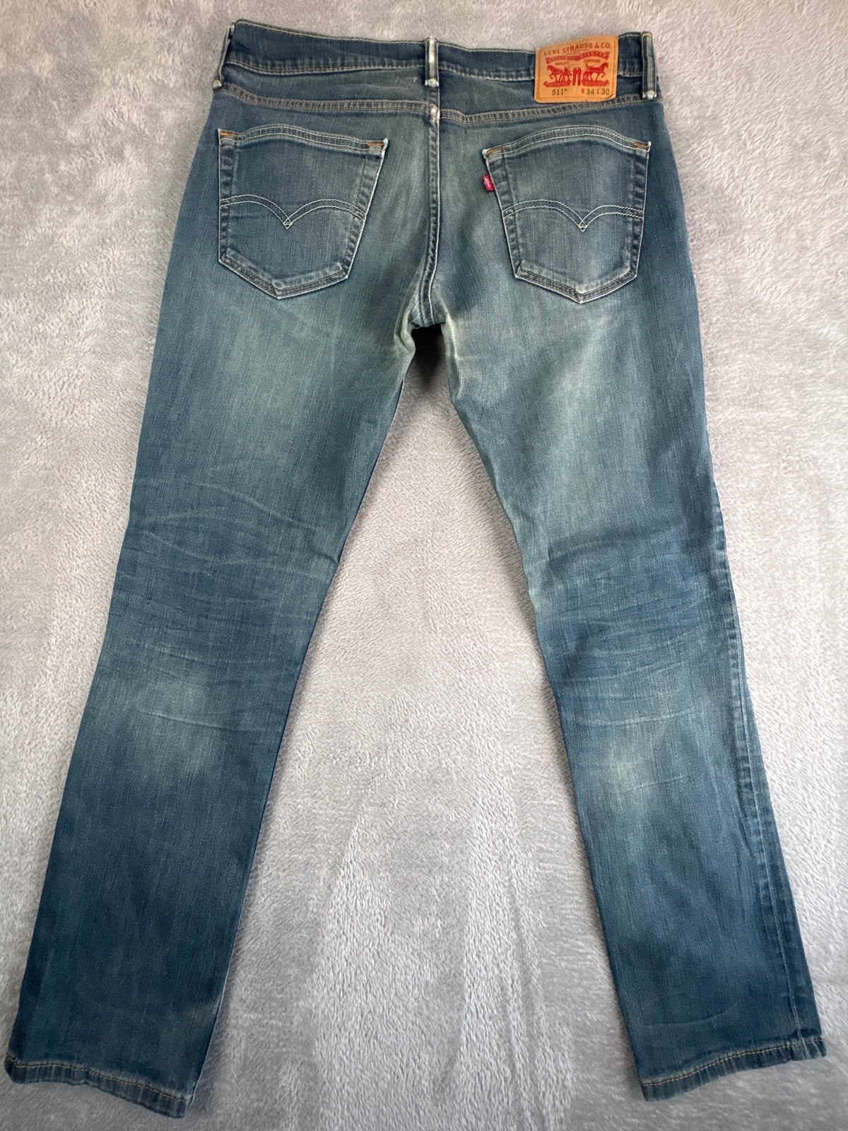 Levi's 511 Slim Fit Blue Denim Jeans W34 L30