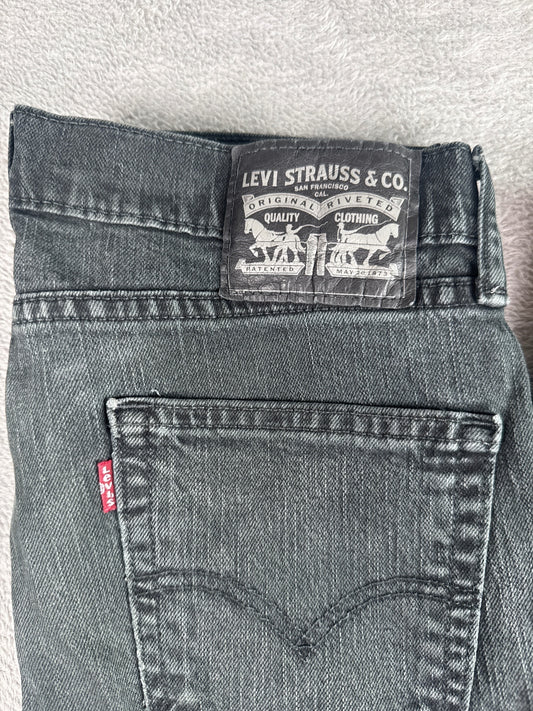 Vintage Classic Levi's Black Denim Jeans W33 L32