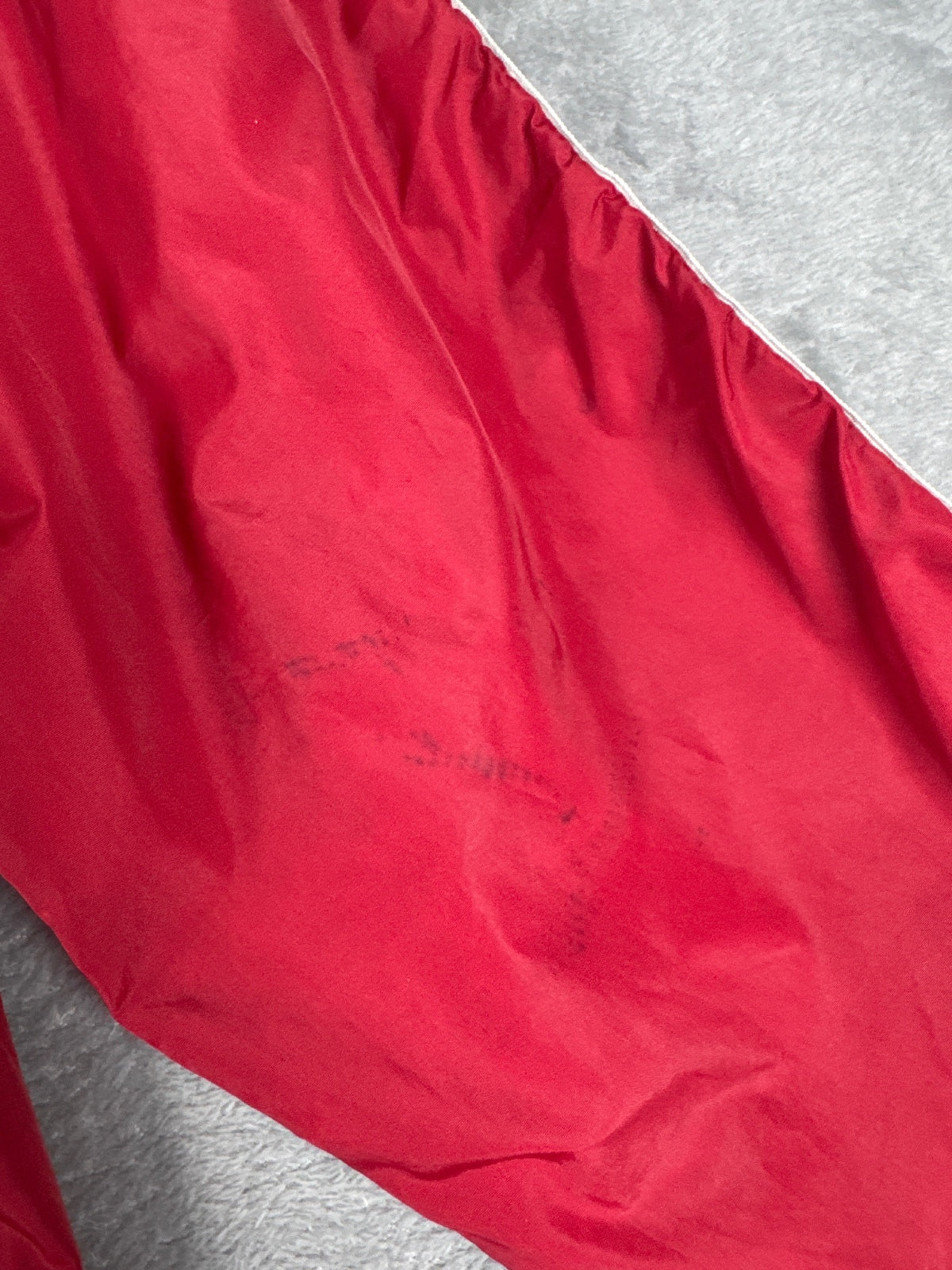 Tommy Hilfiger Red Hooded Windbreaker Jacket Size L
