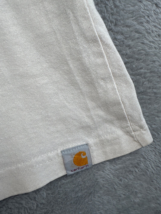 Carhartt Relaxed Fit White Pocket T-Shirt Size L