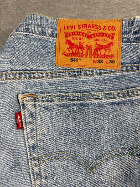 Levi's 541 Athletic Fit Light Blue Denim Jeans W33