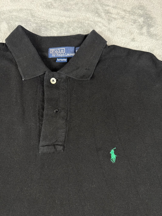 Polo Ralph Lauren Classic Black Cotton Polo Shirt XXL