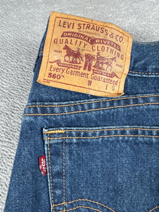 Levi's 2000’s 560 Loose Fit Straight Leg Jeans 6 M/Small
