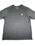 Carhartt Tall Original Fit Heather Black T-Shirt Size XXL