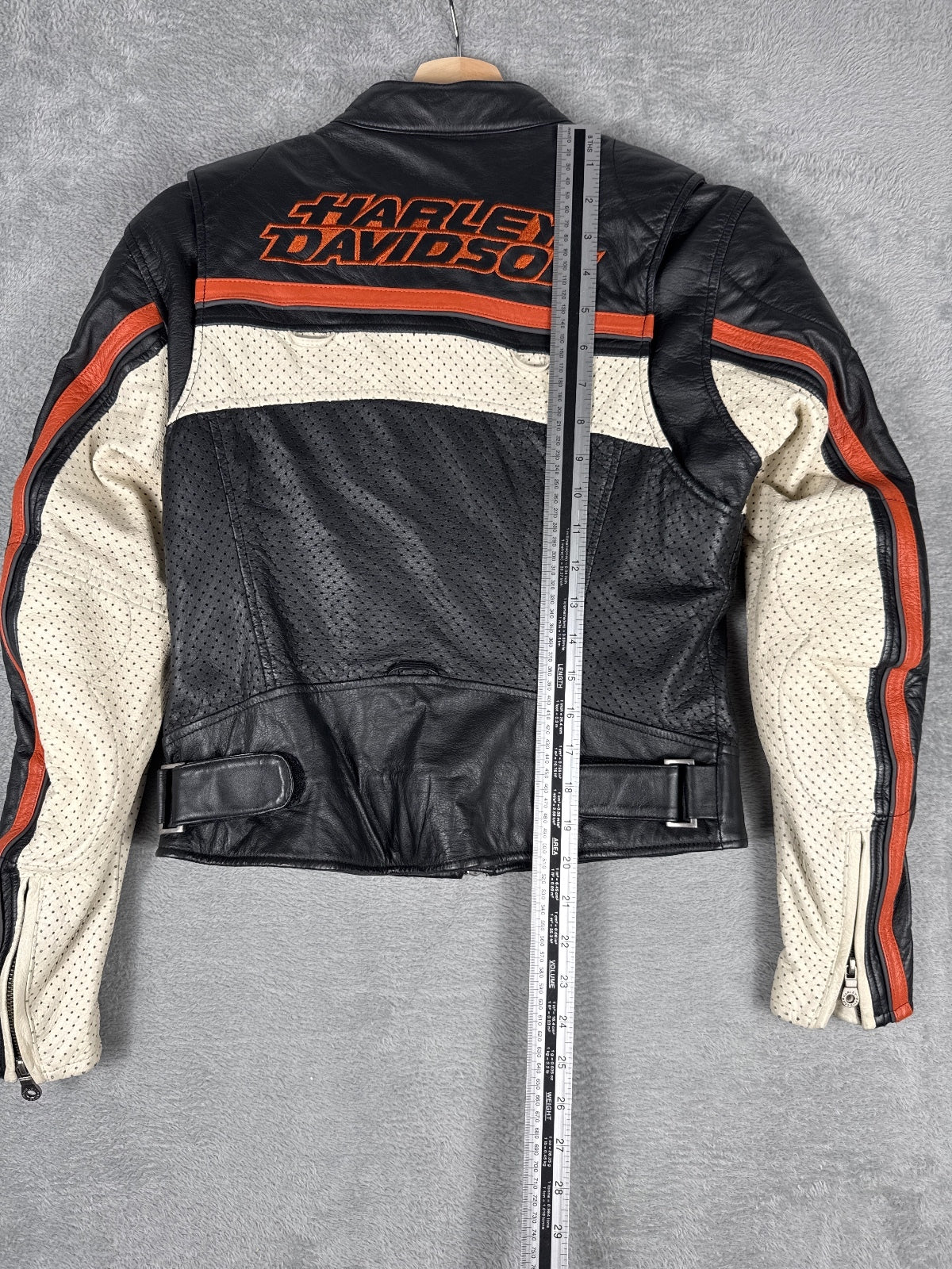 RARE Harley-Davidson Women's Leather Motorcycle Jacket - XS