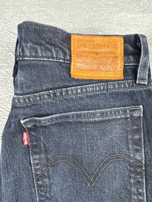 Levi's Premium Capital E Wedgie Black Denim Jeans W27 L28
