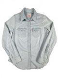 Levi's Classic Fit Light Blue Denim Shirt Size XS