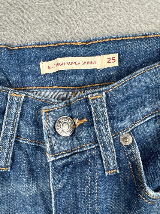 Levi's Mile High Super Skinny Jeans W25 L33
