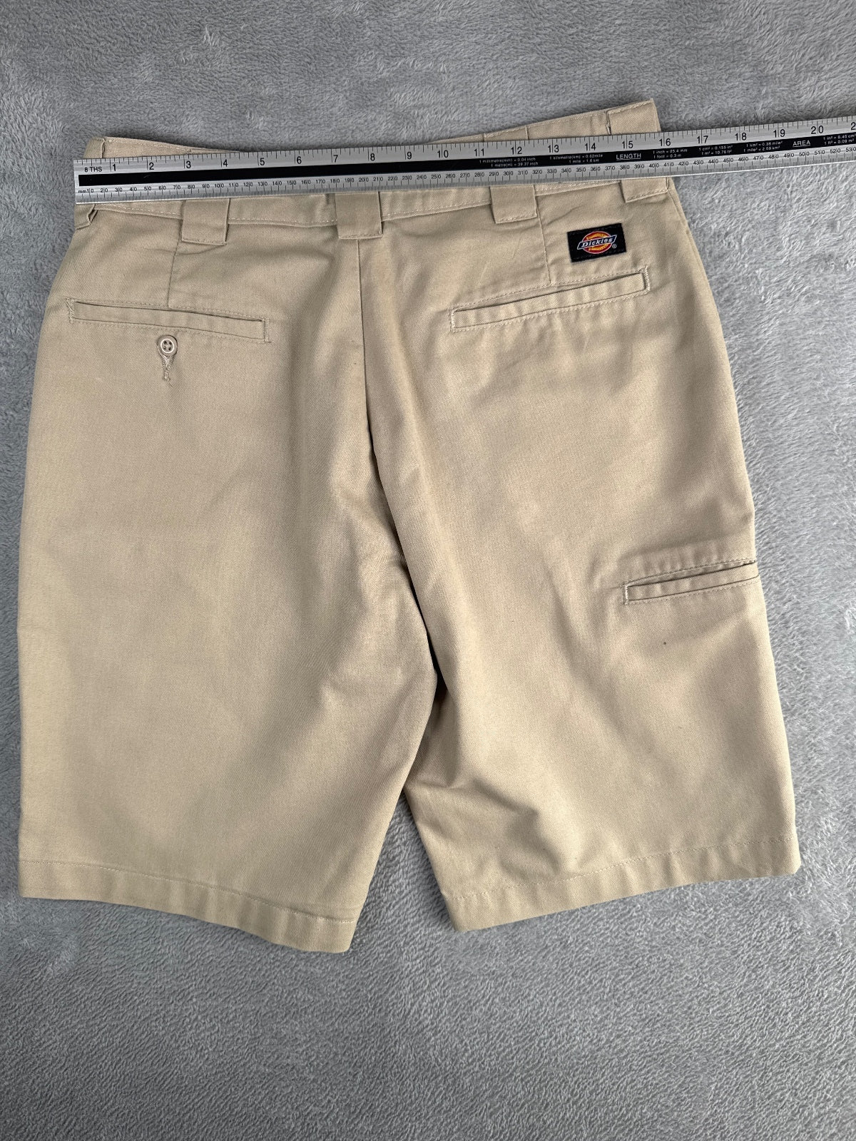 Vintage Classic Dickies Flex Regular Beige Work Shorts - W32