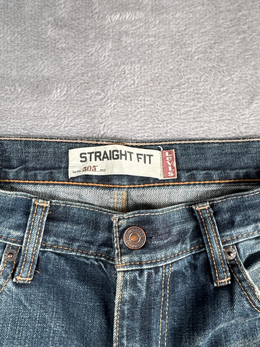 Vintage Levi's 505 Straight Fit Denim Shorts W32