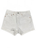 Levi's Premium 501 White Denim Shorts W27