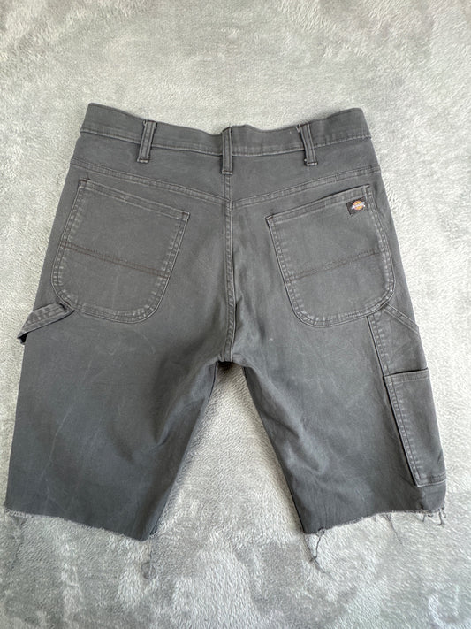 Dickies Grey Flexible & Durable Work Shorts W32