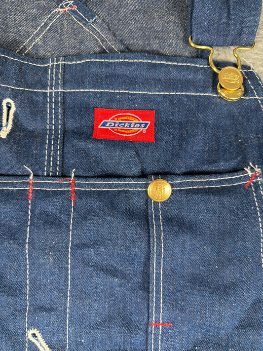 Vintage Dickies Denim Overalls W32 L30