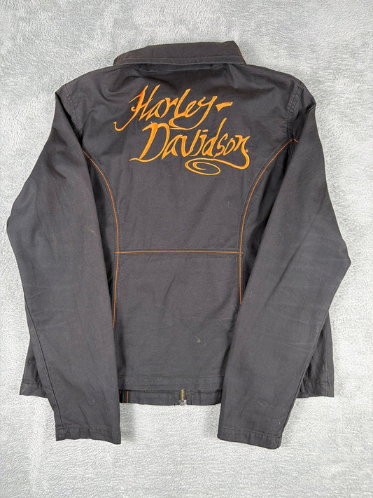 Harley-Davidson Black Cotton Jacket Size XL