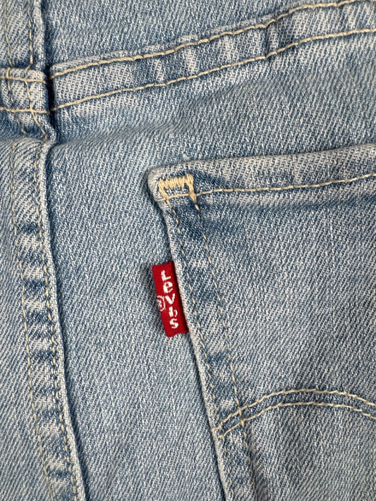 Levi's Light Blue Denim Skirt with Belt W26