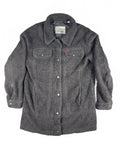 Vintage Retro Levi's Black Sherpa Fleece Jacket - Medium