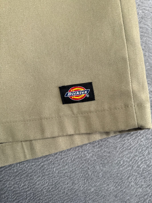 Classic Retro Dickies Men's Classic Khaki Work Shorts W36