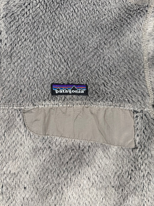 Patagonia Women's Gray Full-Zip Fleece Jacket - Large