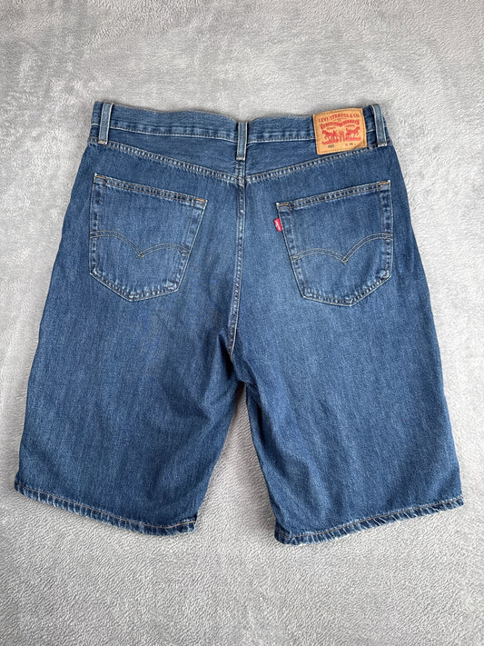 Vintage Levi's 469 Denim Shorts Blue W36