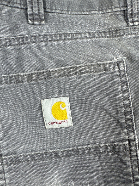 Carhartt Relaxed Fit Grey Work Pants W36 L30