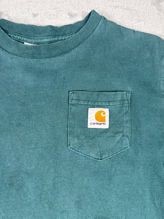 Carhartt Kids Green Pocket T-Shirt