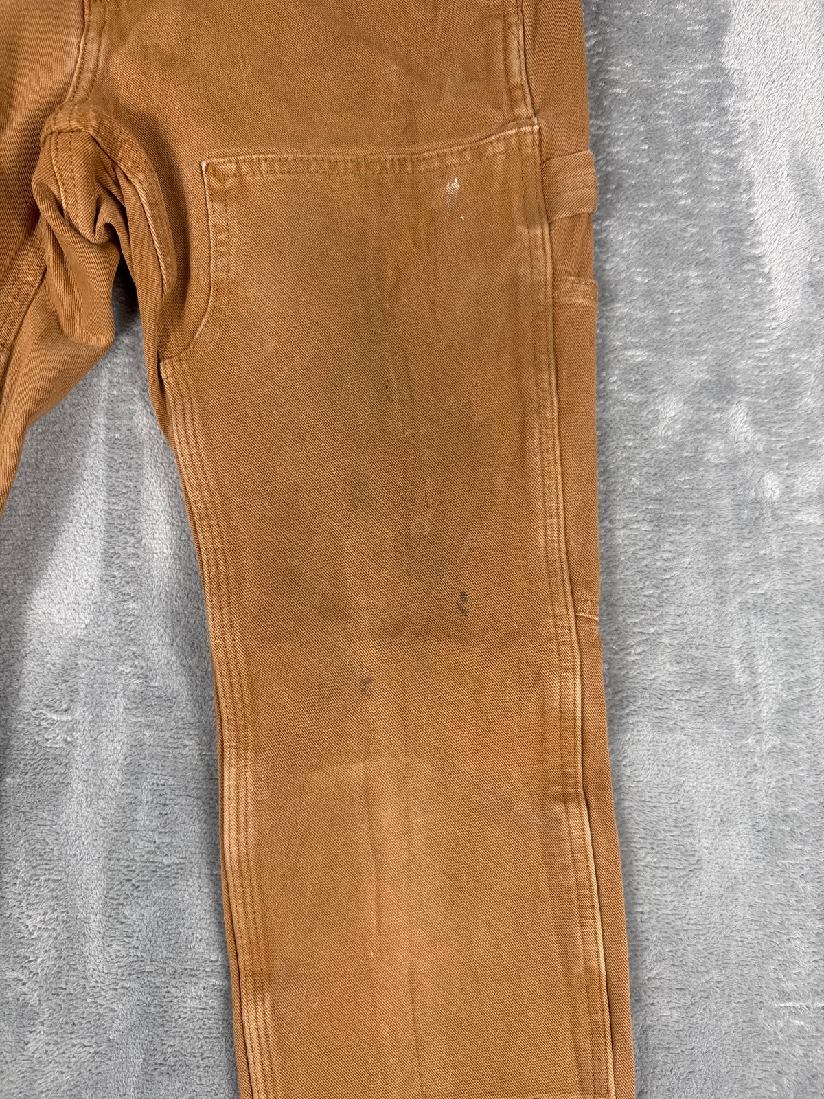 Carhartt Relaxed Fit Brown Work Pants with Flex Size 6