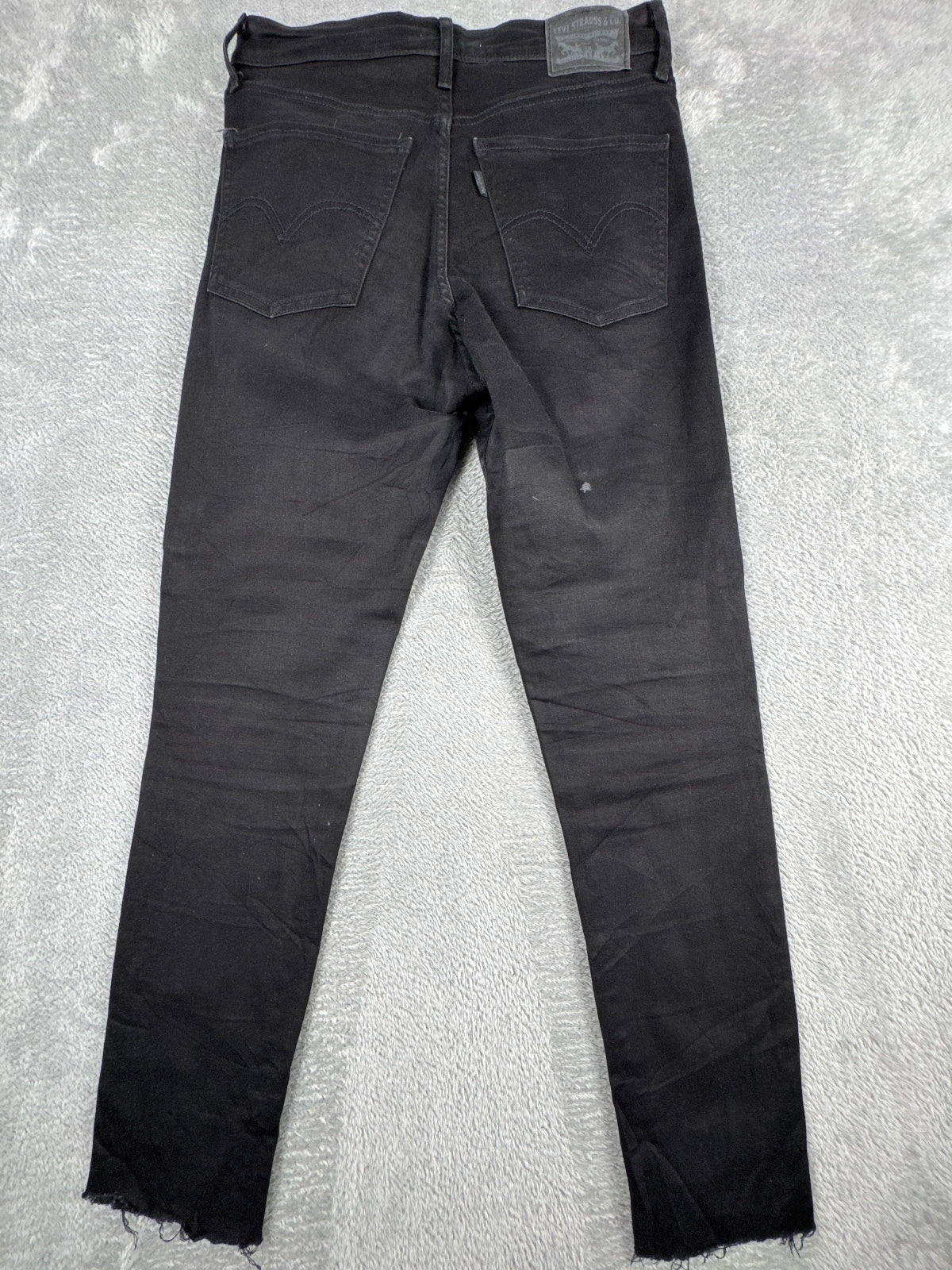 Levi's Mile High Super Skinny Black Jeans W29