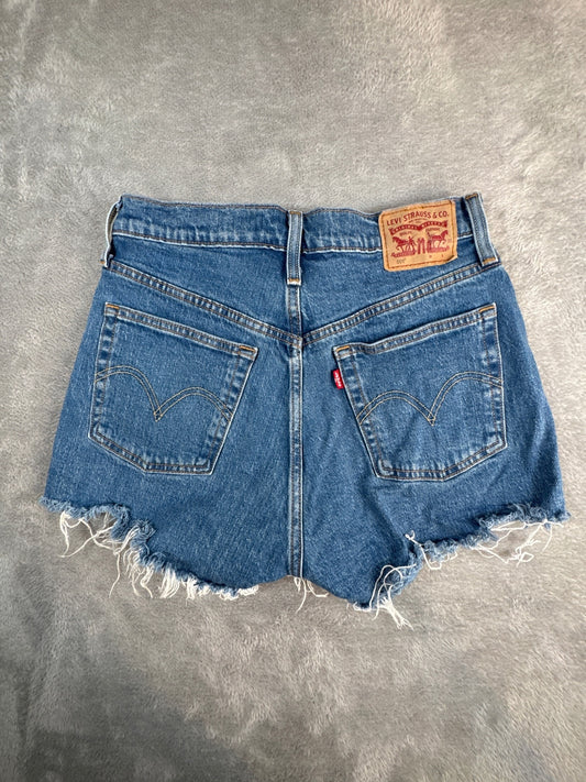 Levi's 501 High Waist Denim Shorts W27