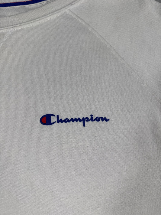Champion Authentic Athleticwear White Sweatshirt Size L