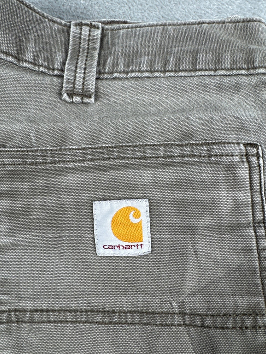 Carhartt Relaxed Fit Grey Work Pants W38 L32