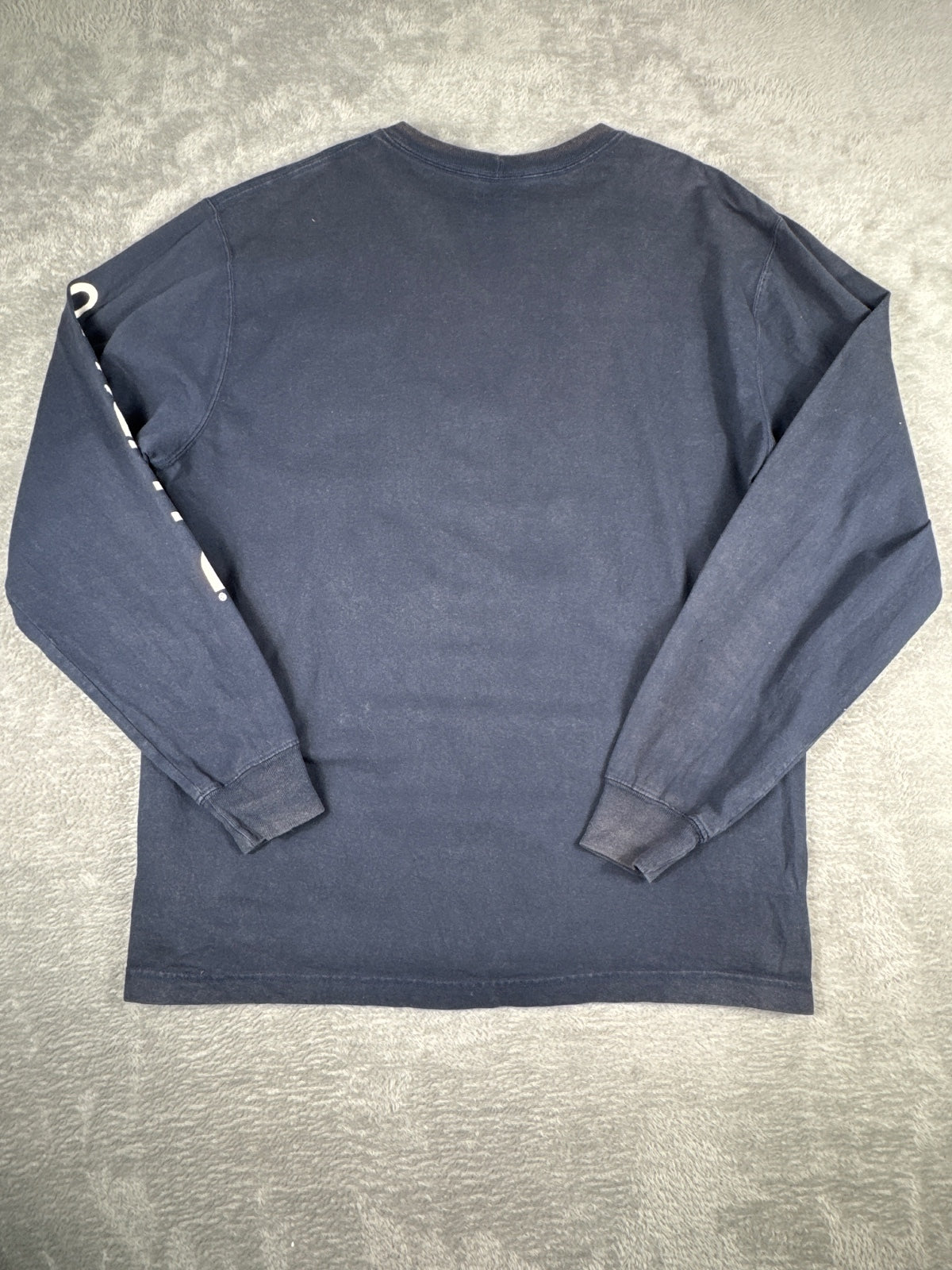 Carhartt Loose Fit Long Sleeve T-Shirt Navy Size L