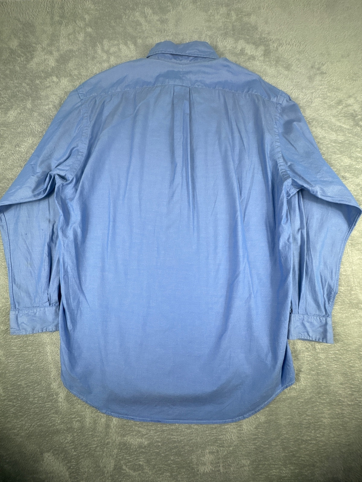 Polo by Ralph Lauren Classic Blue Button-Down Shirt Size M