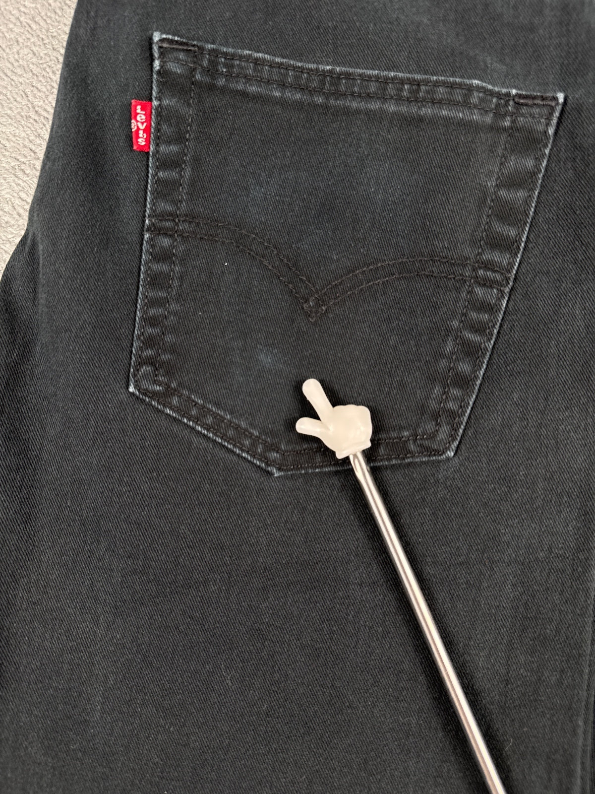Levi's Black Denim Jeans W32 L32