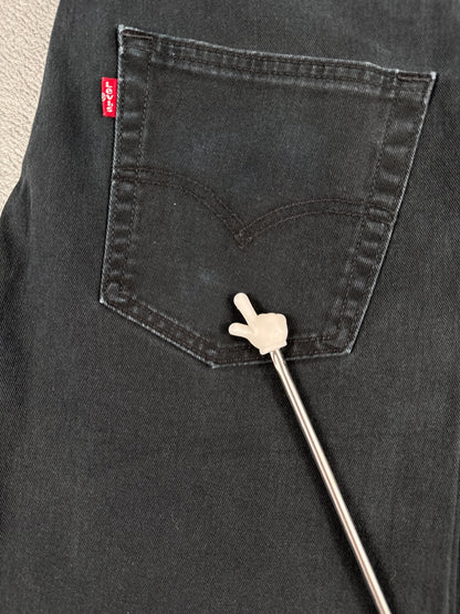 Levi's Black Denim Jeans W32 L32