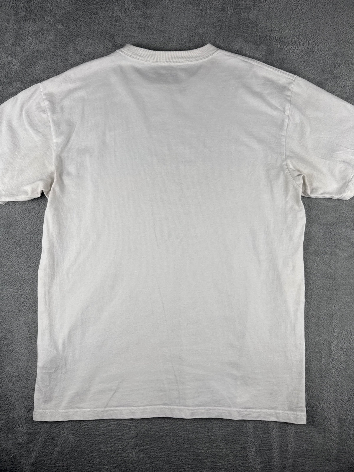Carhartt WIP White Smiley Logo T-Shirt Large