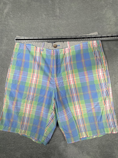 Tommy Hilfiger Men's Plaid Casual Shorts W34