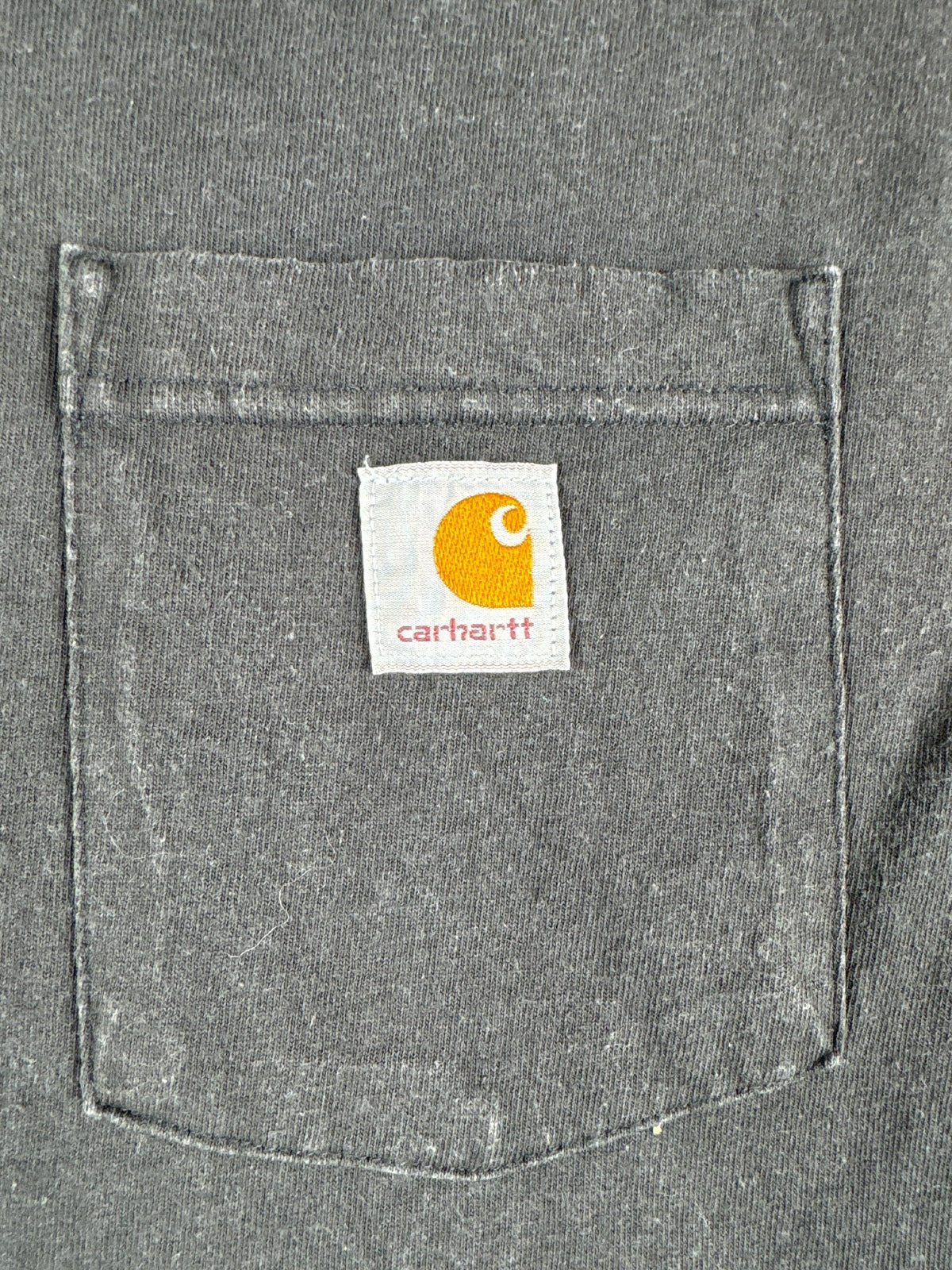 Carhartt Loose Fit Black Pocket T-Shirt Size M
