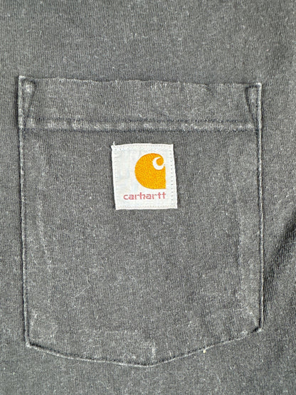 Carhartt Loose Fit Black Pocket T-Shirt Size M