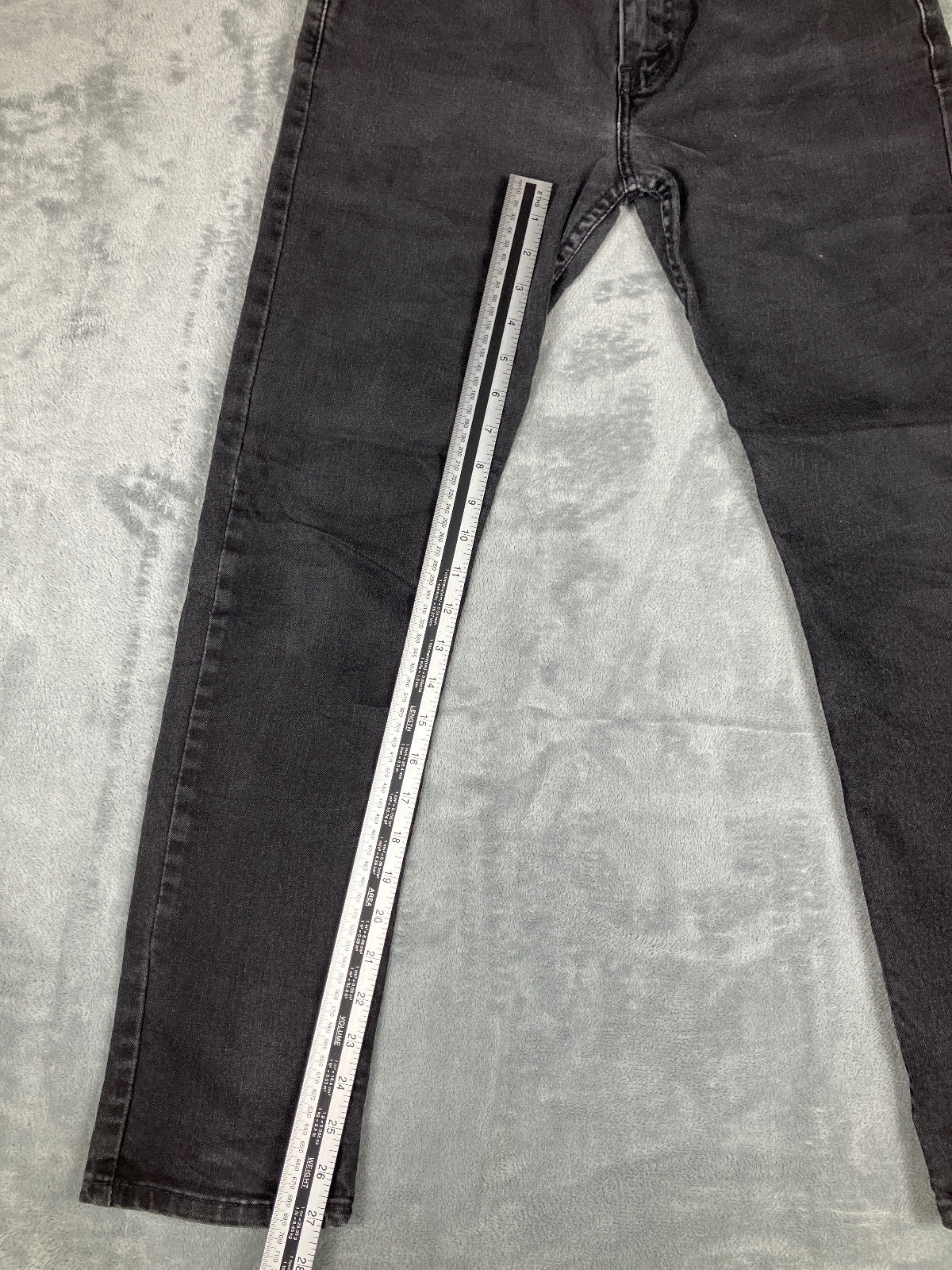 Levi's 502 Black Slim Fit Jeans Waist 29 Length 30