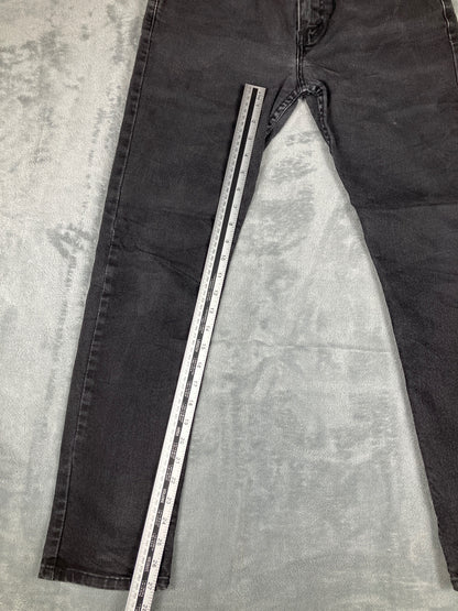 Levi's 502 Black Slim Fit Jeans Waist 29 Length 30