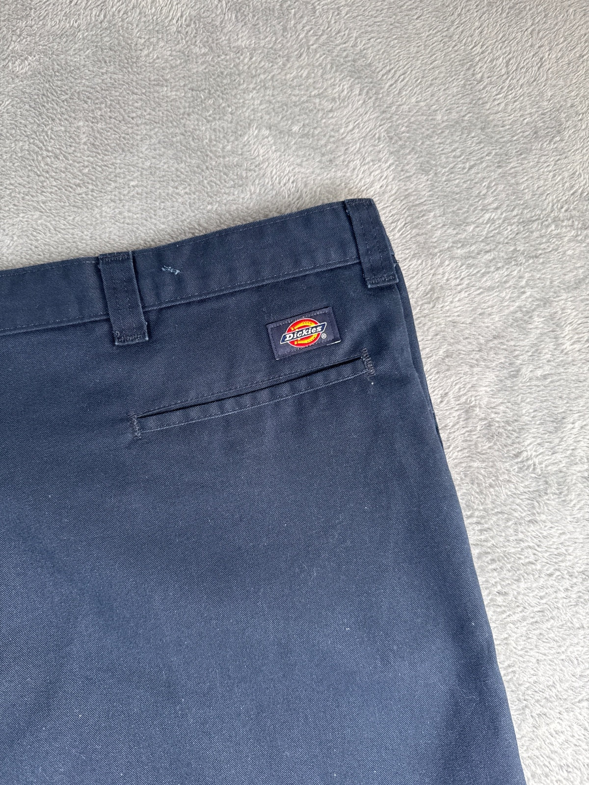 Vintage Classic Y2K Baggy Dickies Navy Blue Work Shorts W50